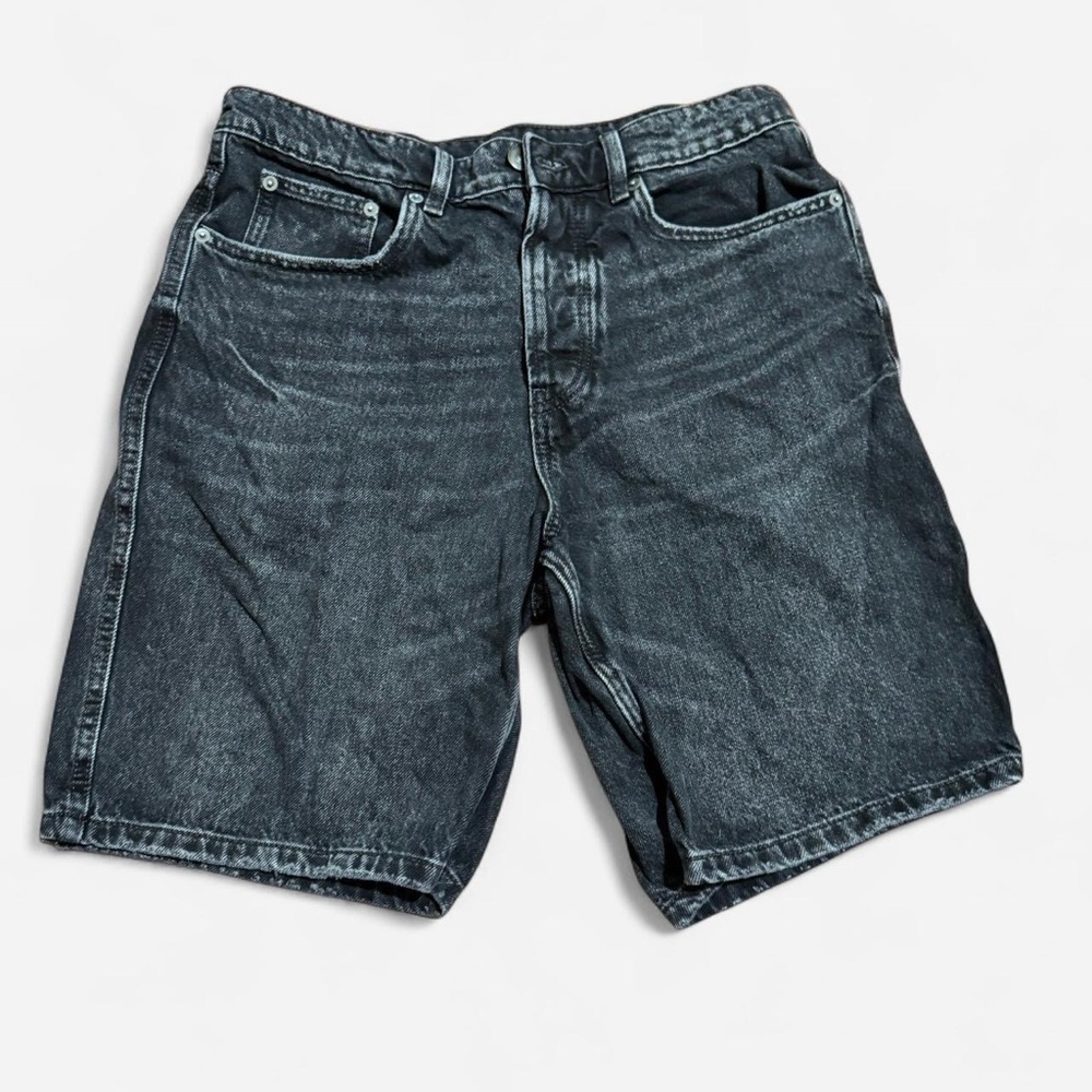 Zara Black Denim Jorts